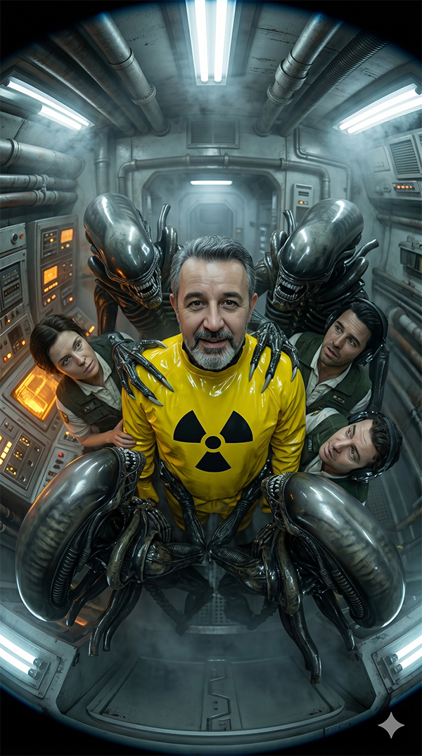 Imagem do prompt Alien