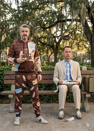 Imagem do prompt Forrest_gump