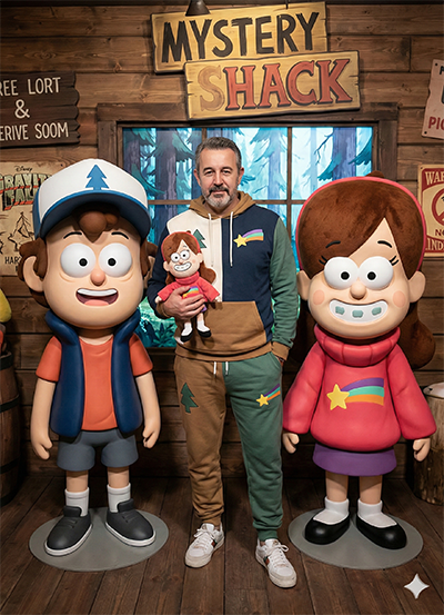Imagem do prompt Gravity_falls