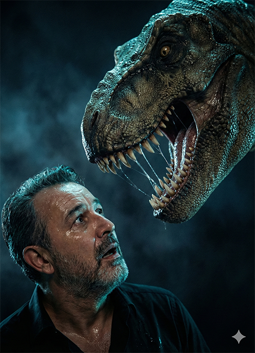 Imagem do prompt Trex