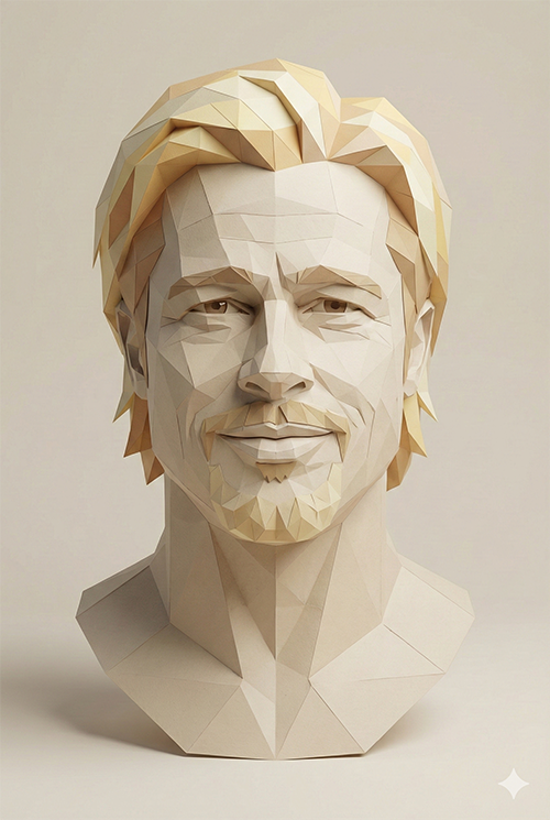 Imagem do prompt Origami_low_poly
