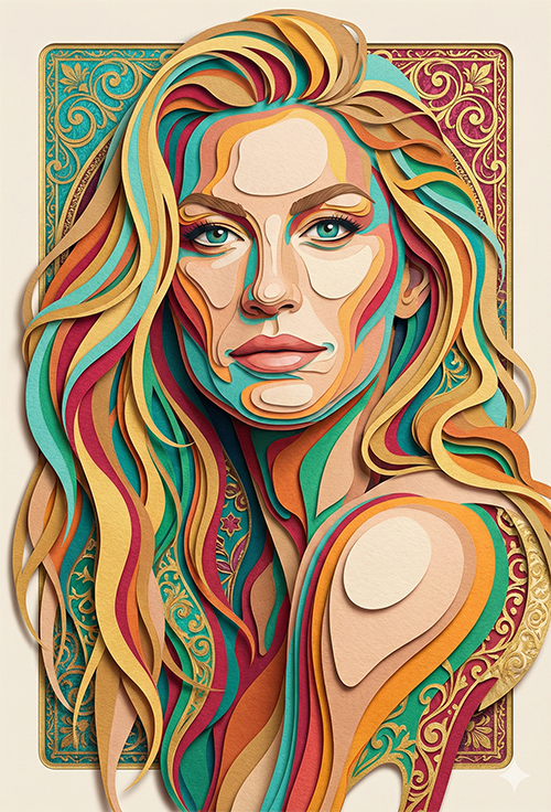 Imagem do prompt Papel_colorido