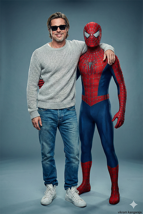 Imagem do prompt Spiderman_abraco