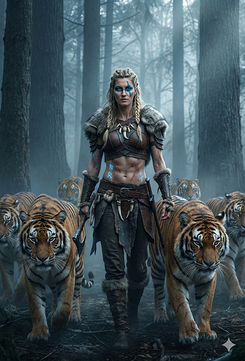Imagem do prompt Tigres_de_bengala