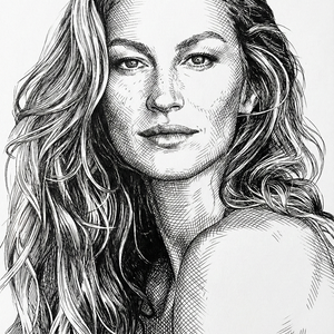 Imagem do prompt Caricatura_pintura_desenhorabiscado