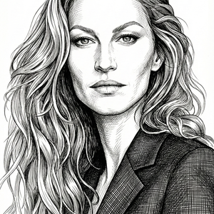 Imagem do prompt Caricatura_pintura_exact face likeness referenceinput photo