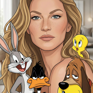 Imagem do prompt Caricatura_pintura_uploaded photo only exclusive face