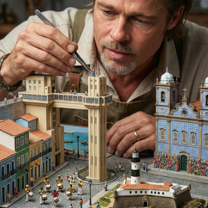 Imagem do prompt Cidades_nano banana prompt miniature diorama