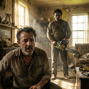 Imagem do prompt Cinema_cinematic horrorstyle farmhouse scene inspired