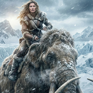 Imagem do prompt Cinema_fierce fantasy warrior riding atop