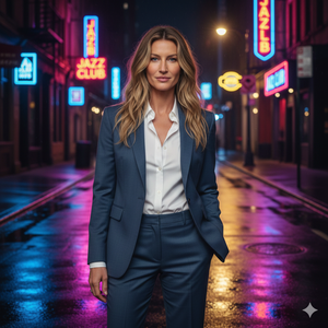 Imagem do prompt Efeitos_full body stylish modern suit