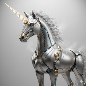 Imagem do prompt Robots_robotunicornio