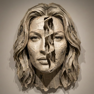 Imagem do prompt Estatuas_input image mandatory hard identity