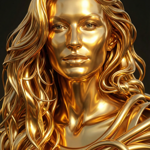 Imagem do prompt Estatuas_ouropuro