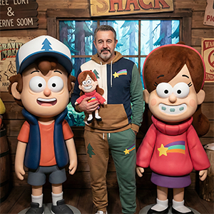 Imagem do prompt Fanboy_gravity falls