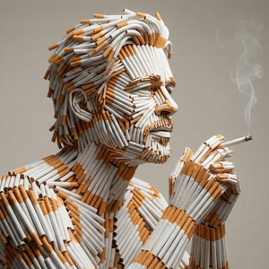 Imagem do prompt Estatuas_cigarros_1777290177