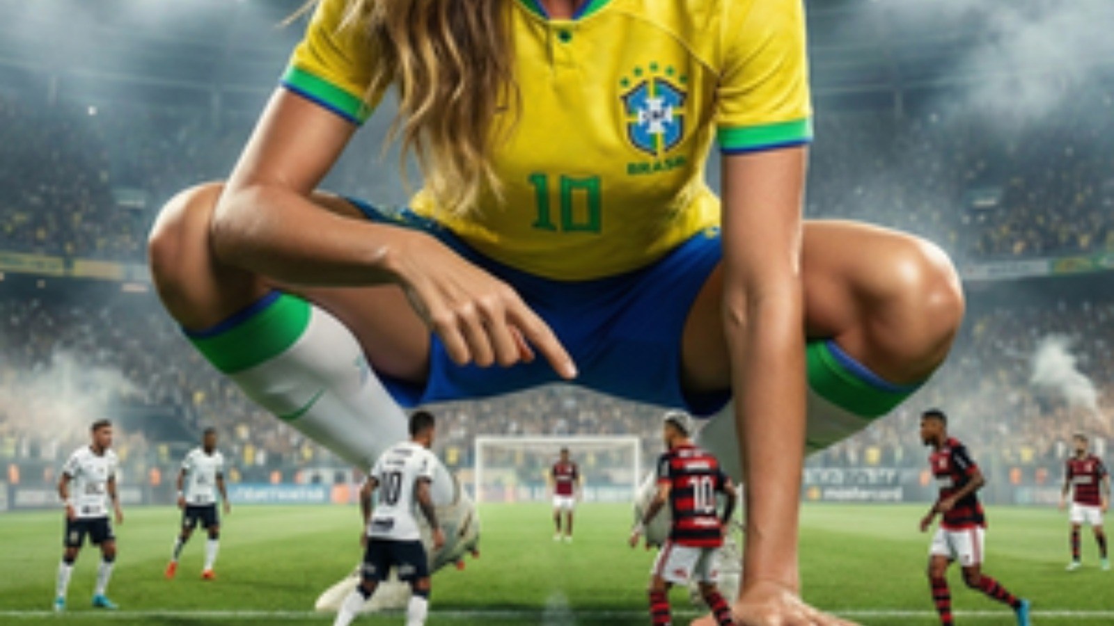 Imagem do prompt Futebol_nano banana prompt giant brazilian_1778353288