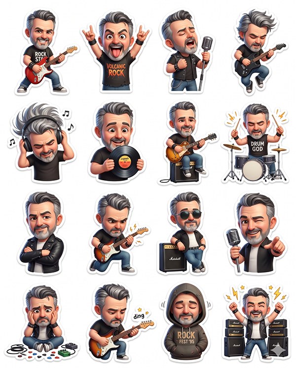 Imagem do prompt Grid_chibi_16_rock_1777480737