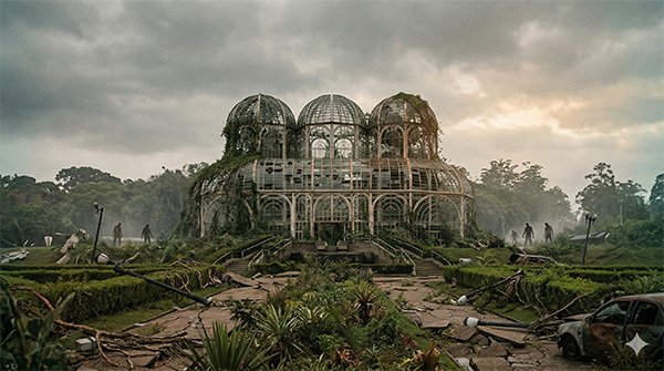 Imagem do prompt Mundo_pos_apocalipse_zumbi_1777289497