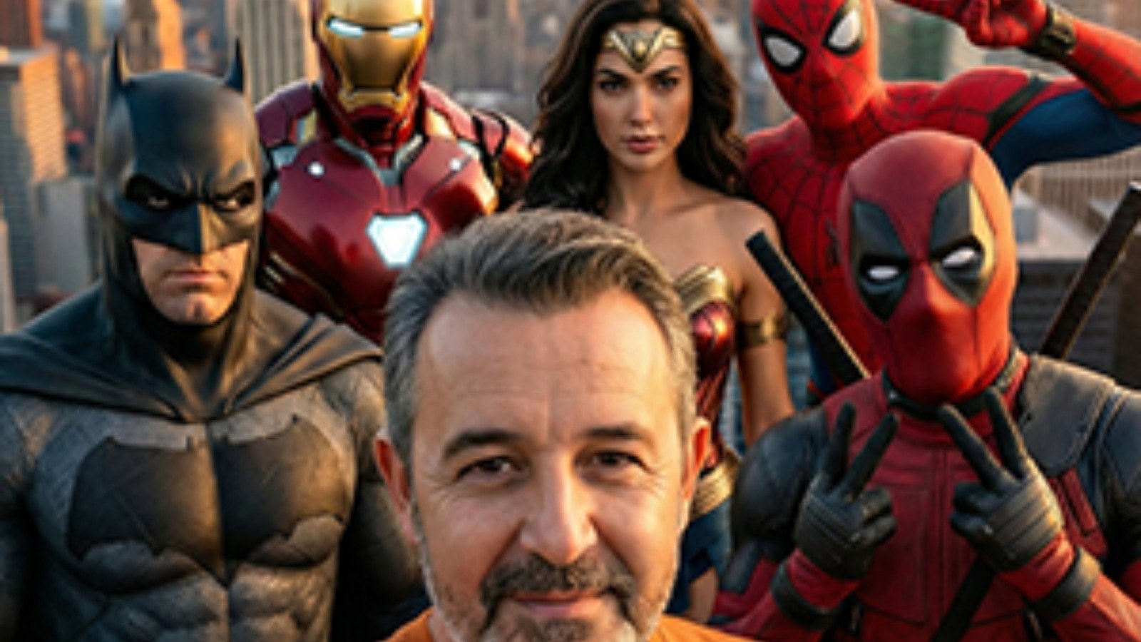 Imagem do prompt Selfie_5 herois deadpool_1778381799