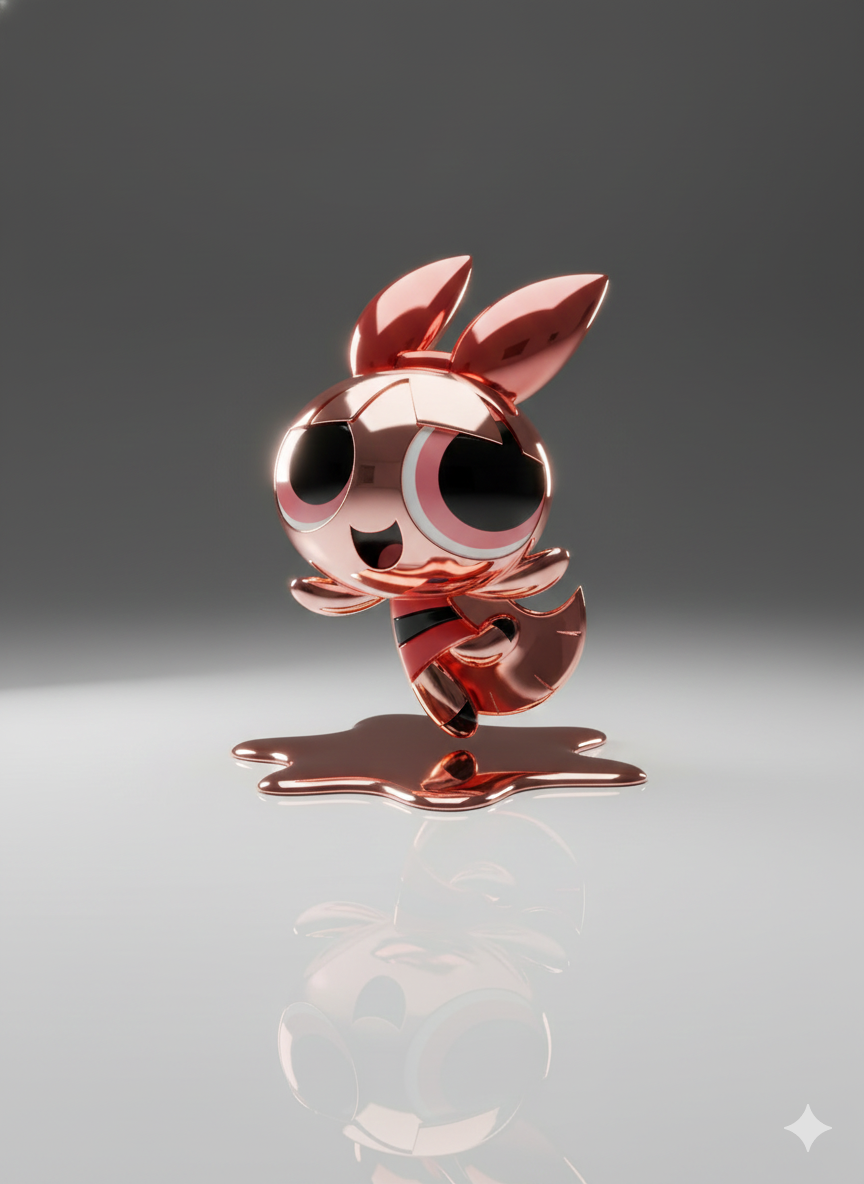 Imagem do prompt Personagens_ourorosa3d