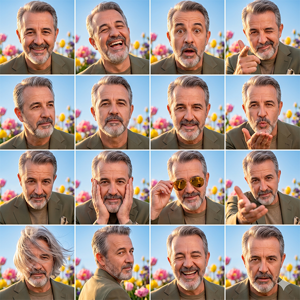 Imagem do prompt Grid_4x4colorido