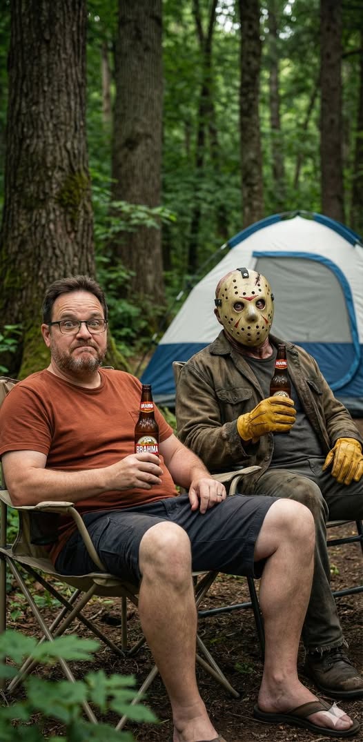 Imagem do prompt Acampando_com_jason_voorhees