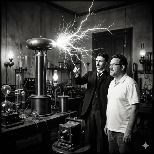 Imagem do prompt Tesla
