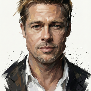 Imagem do prompt Rosto_arte_uploaded reference photo only subject