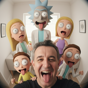 Imagem do prompt Selfie_prompt estruturado nano banana rick