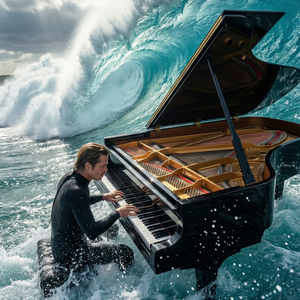 Imagem do prompt Surreal_pianodecauda